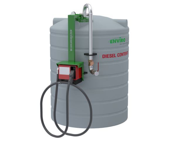 2,000ltr Single Skin Diesel Tank