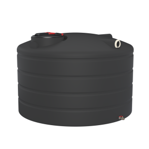 2,500ltr Round Poly Squat Water Tank