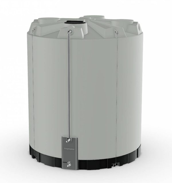 33,000ltr Poly Self Draining Fert Tank with Poly Base